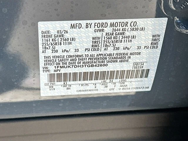 New 2026 Blue Ford Active image 20