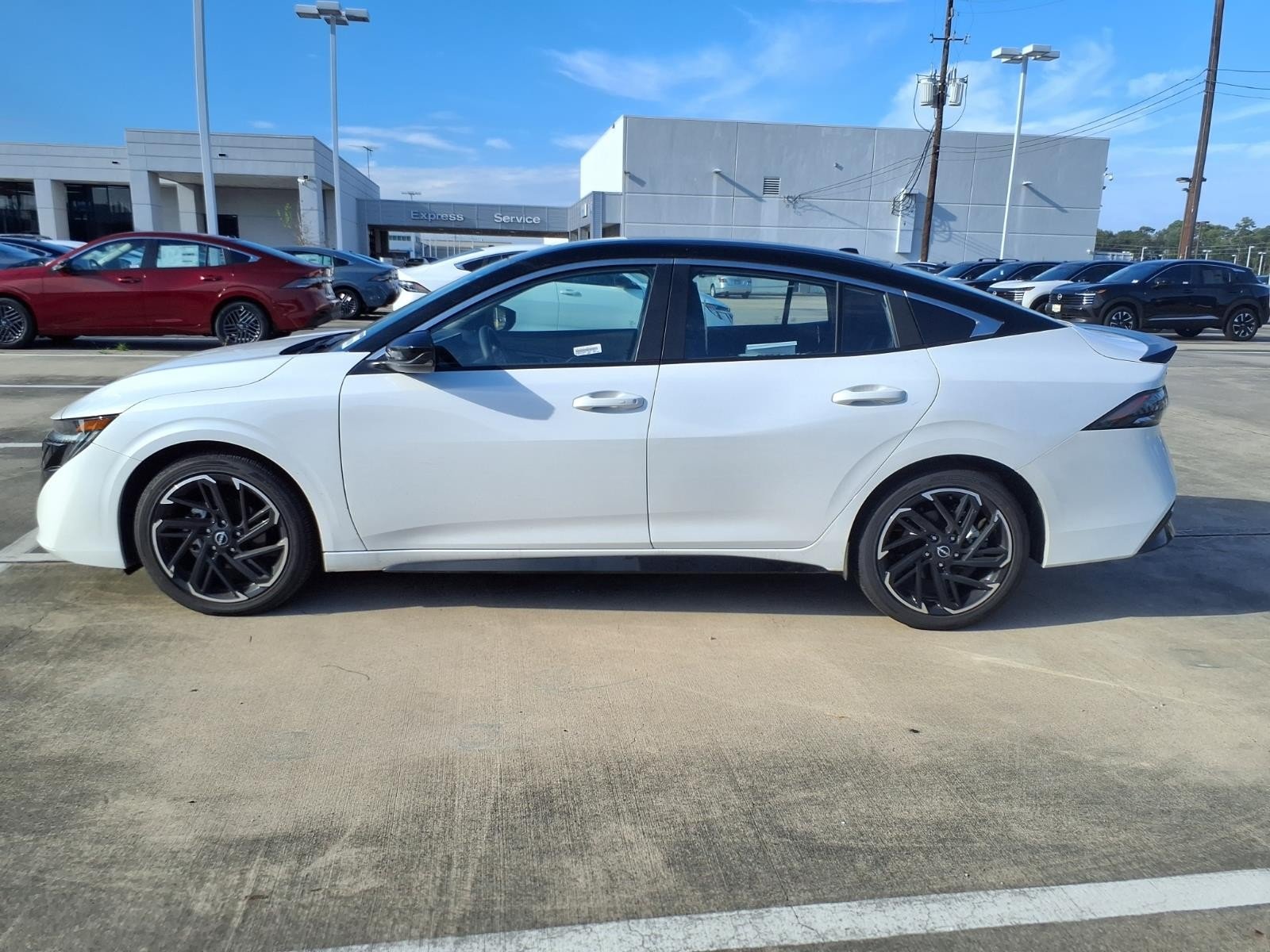 2026 Nissan Sentra SR White at Robbins Nissan