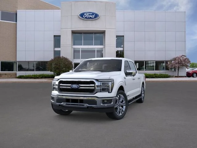 New 2026 White Metallic Ford Lariat image 2