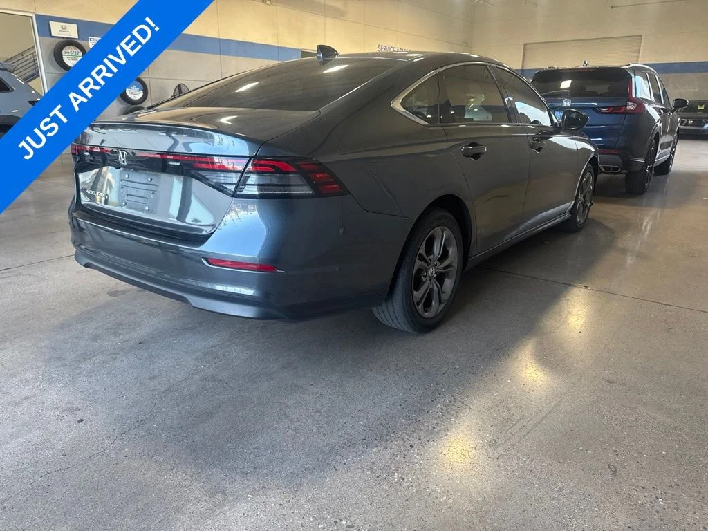 Certified Used 2024 Meteorite Gray Metallic Honda EX image 3