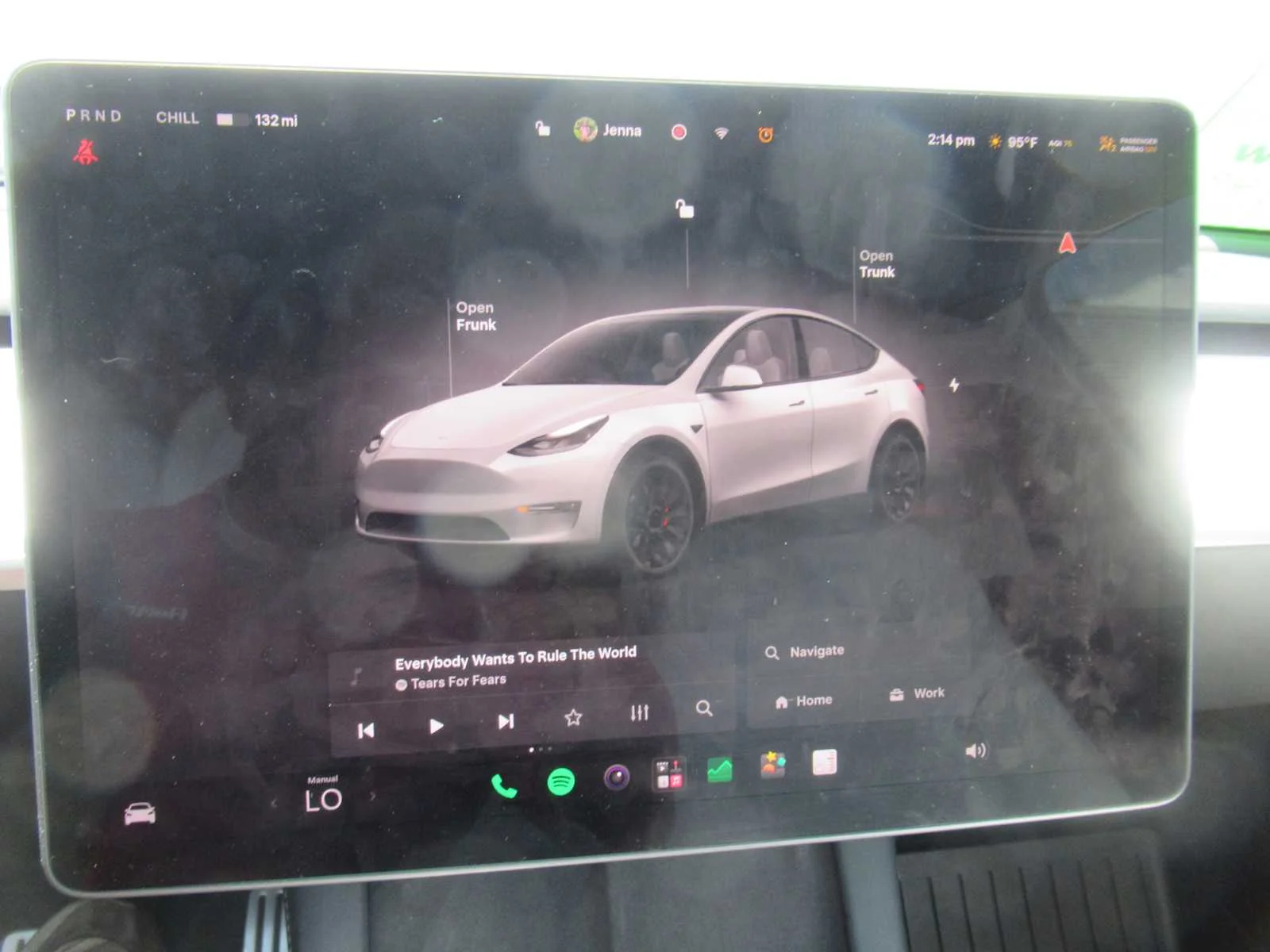 Used 2022 Pearl White Multi-Coat Tesla Performance image 31