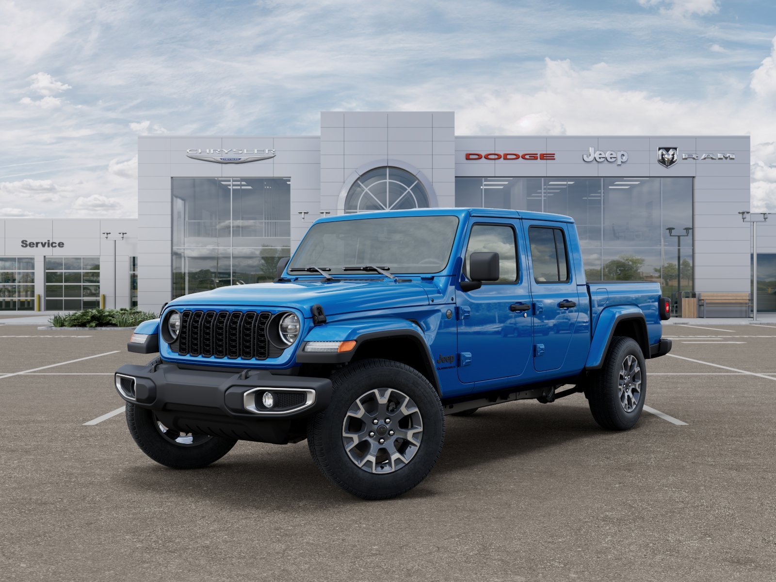 New 2026 Hydro Blue Pearl-Coat Exterior Paint Jeep Sahara image 37