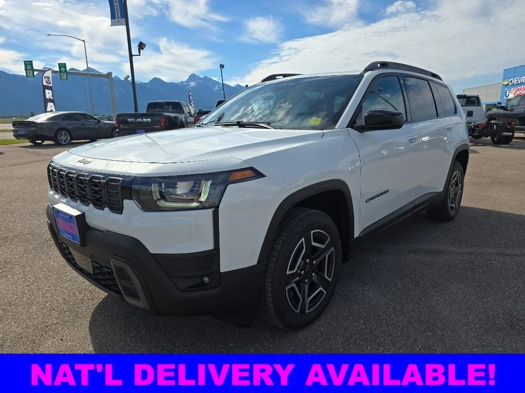 New 2026 Bright White Clear-Coat Exterior Paint Jeep Laredo image 3