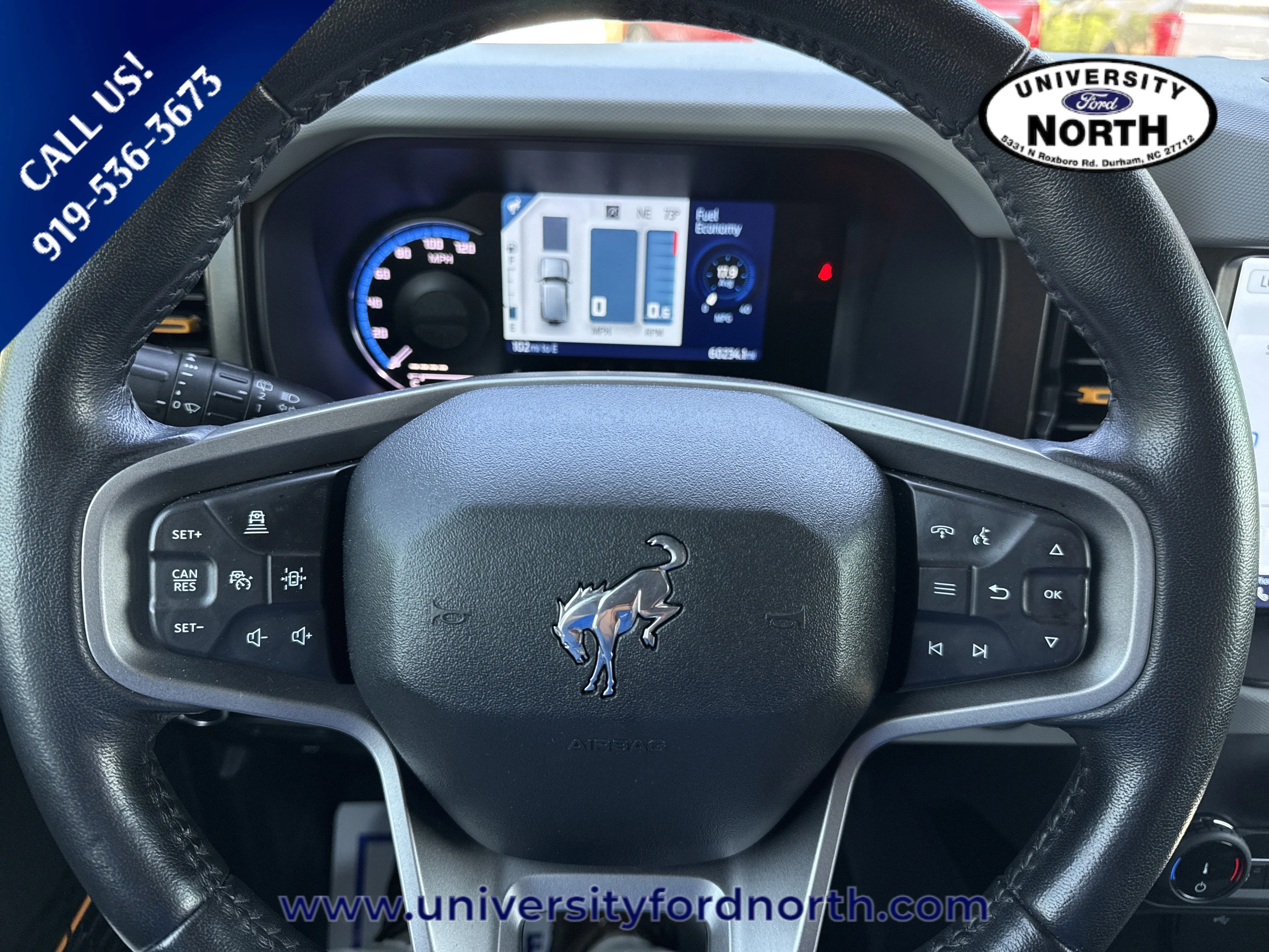Used 2022 Cyber Orange Metallic Tricoat Ford Badlands image 18