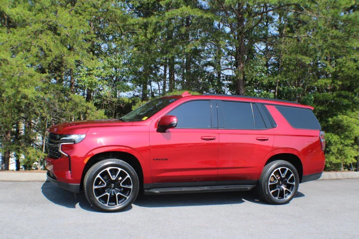 Used 2021 CHERRY RED TINTCOAT Chevrolet RST image 4