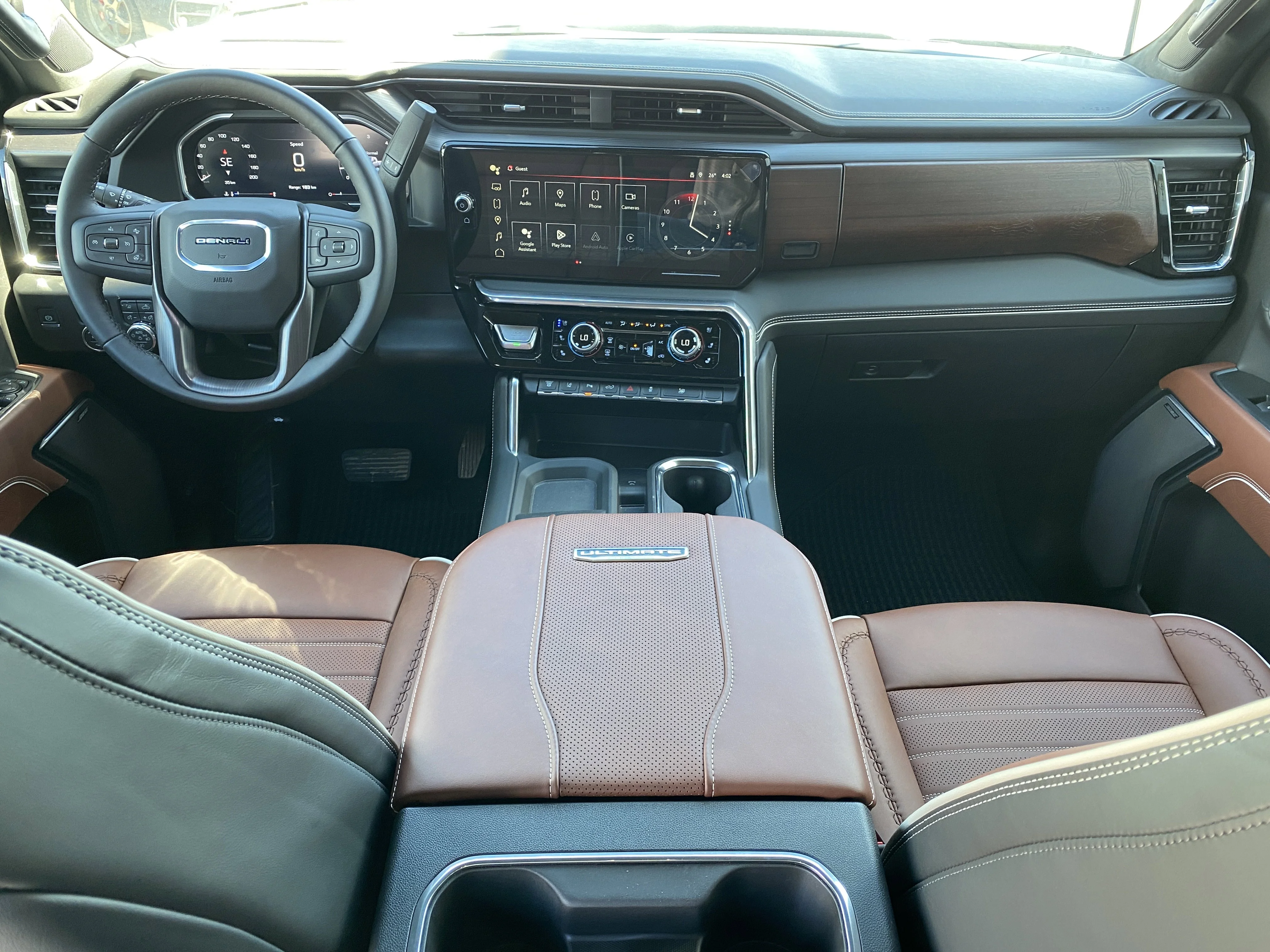 New 2026 GLACIER WHITE TRICOAT GMC Denali Ultimate image 16