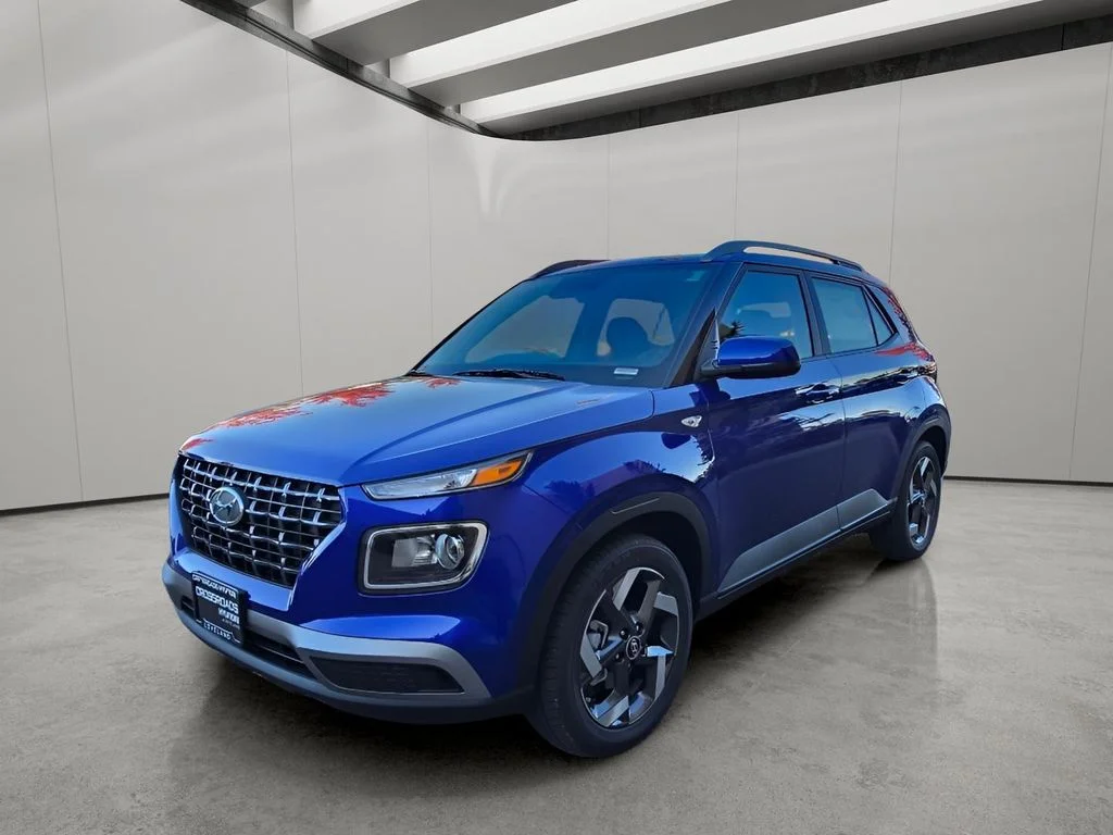 Used 2025 Intense Blue Hyundai SEL image 1