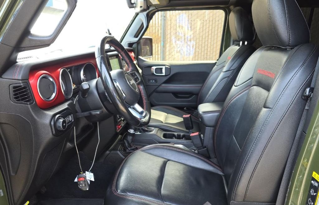 Used 2020 Green Jeep Unlimited Rubicon image 7