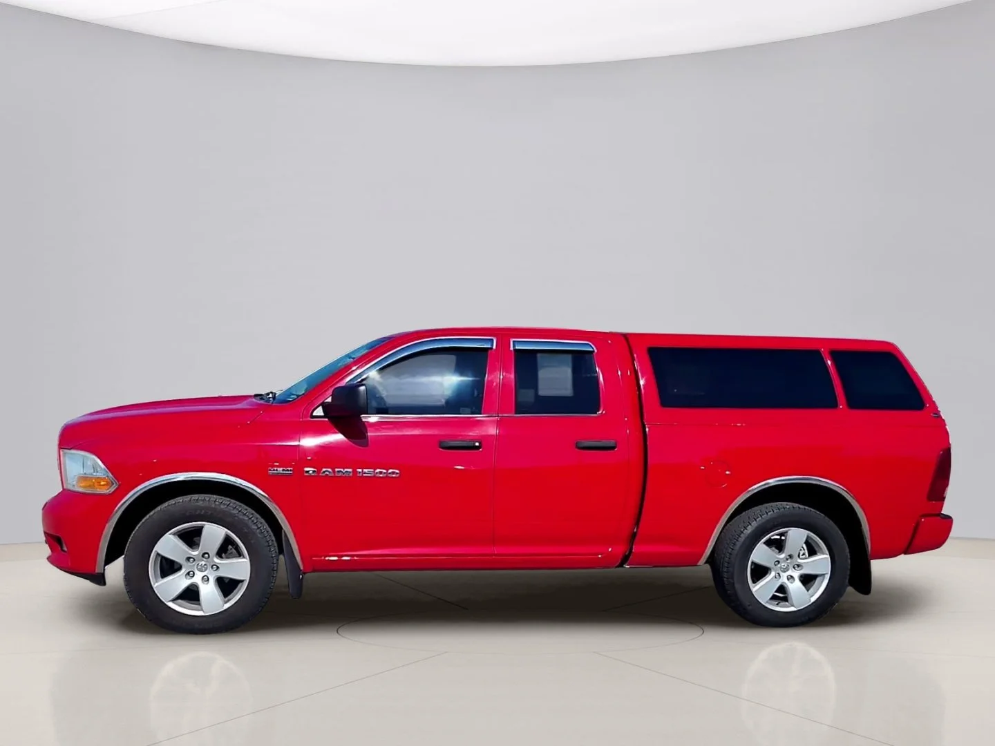 Used 2012 Red Dodge 1500 image 2