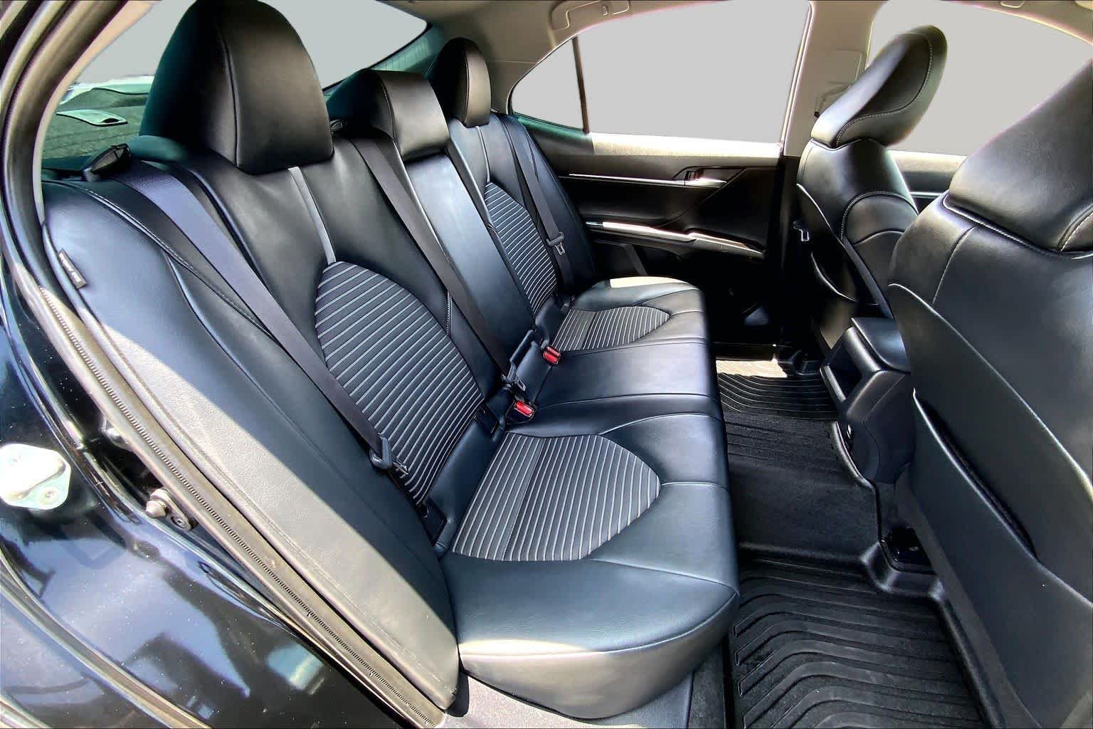 Used 2023 Midnight Black Metallic Toyota SE image 19