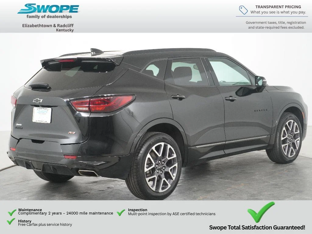 Used 2023 BLACK Chevrolet RS image 4
