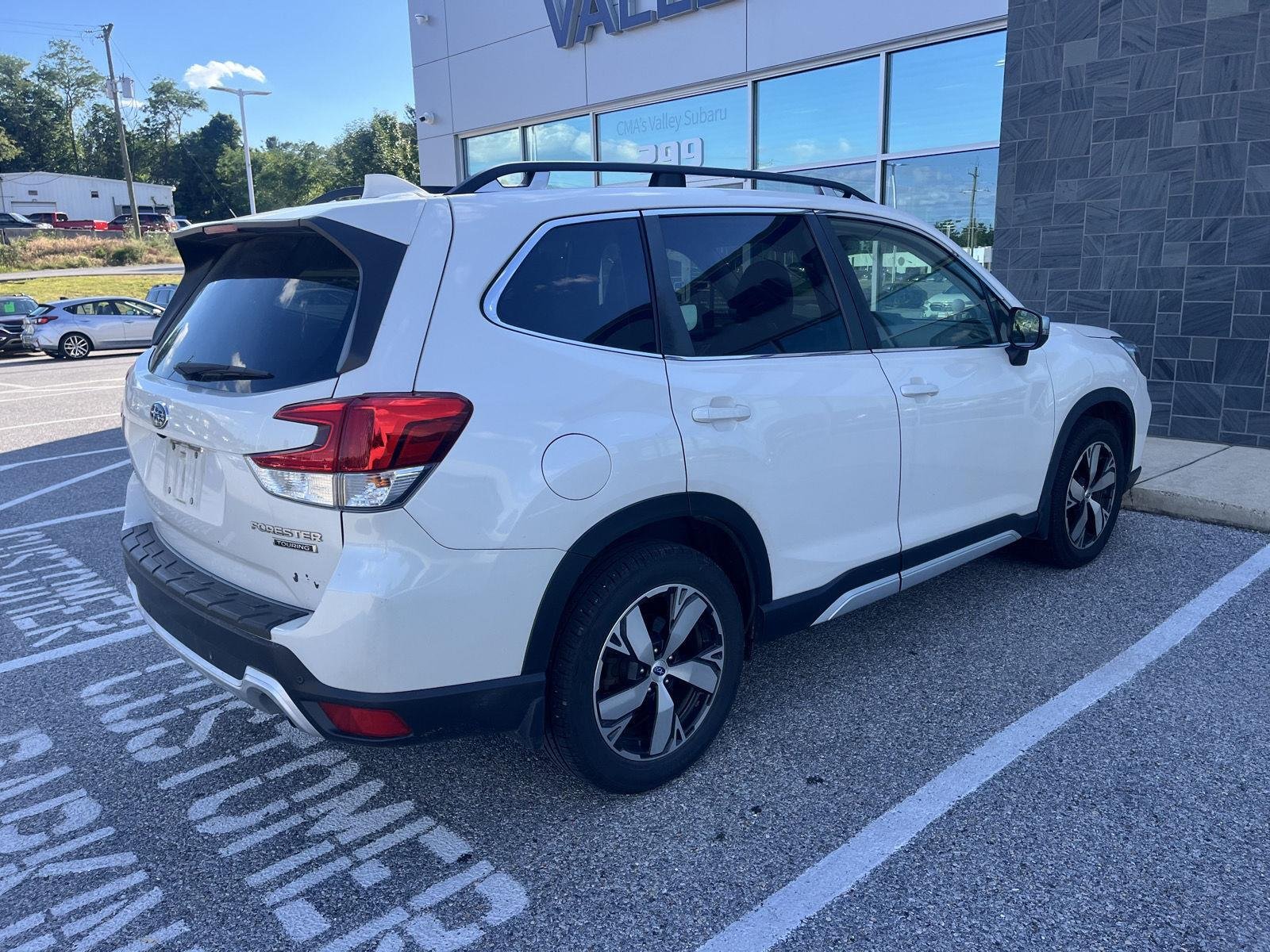 Used 2020 Crystal White Pearl Subaru Touring image 7