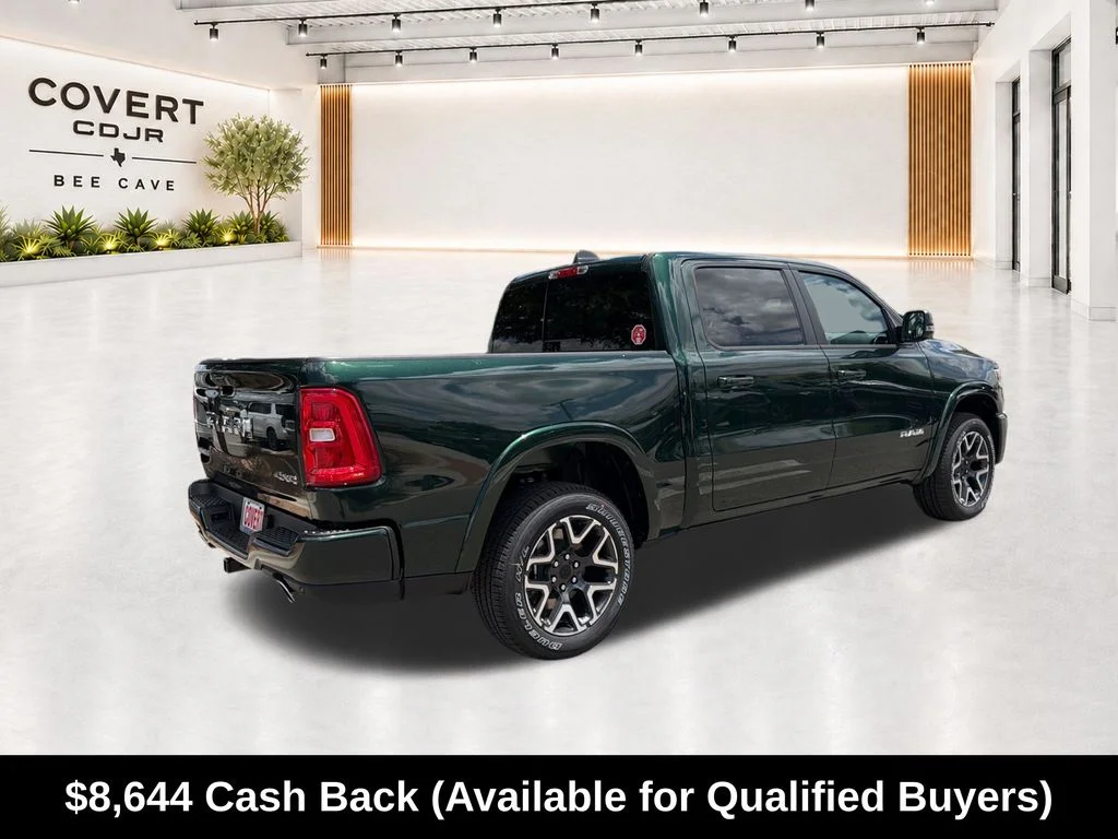 New 2026 Serrano-Green Metallic Exterior Paint RAM Laramie image 10