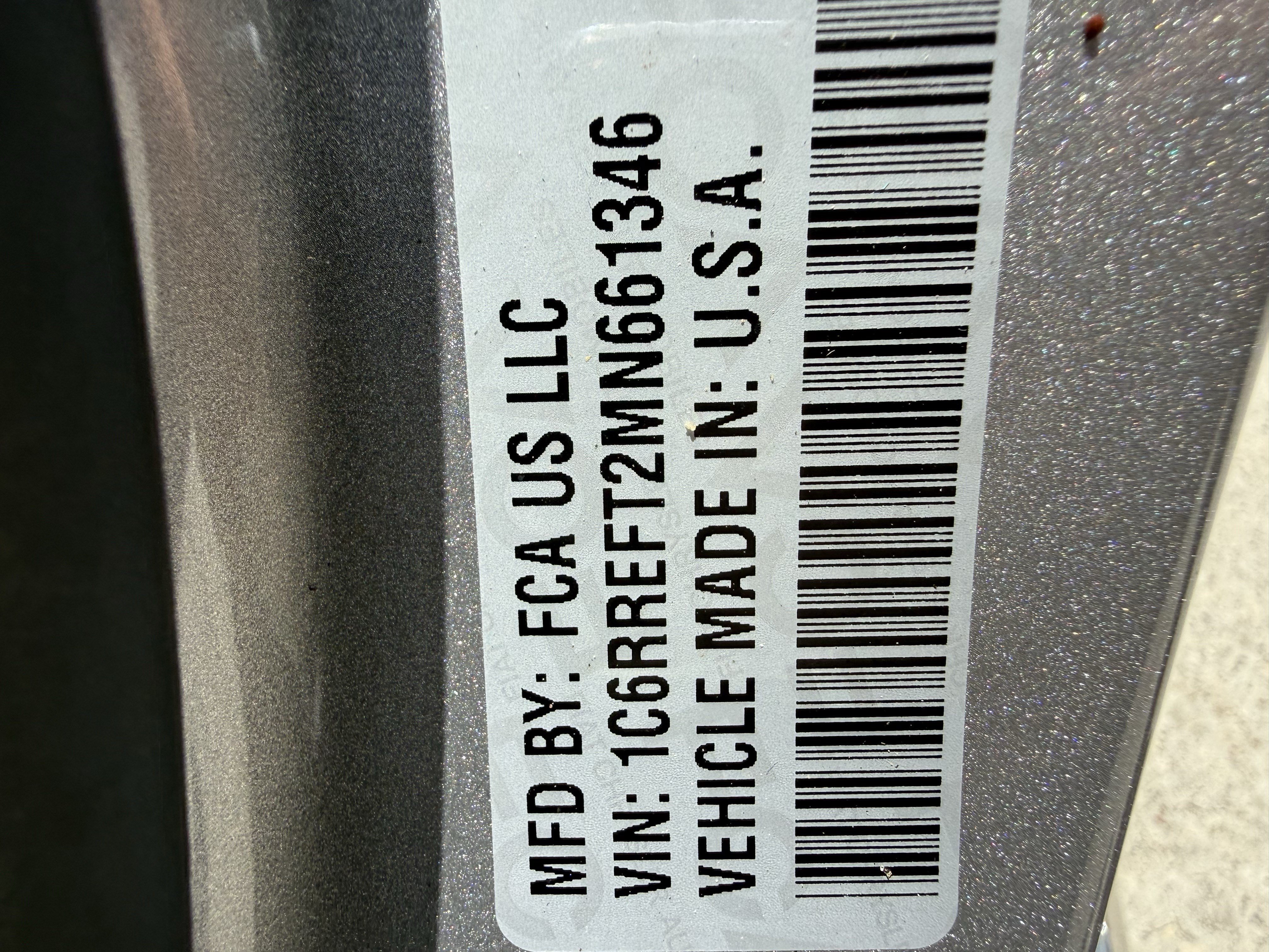 Used 2021 Billet Silver Metallic Clearcoat Ram Lone Star image 33