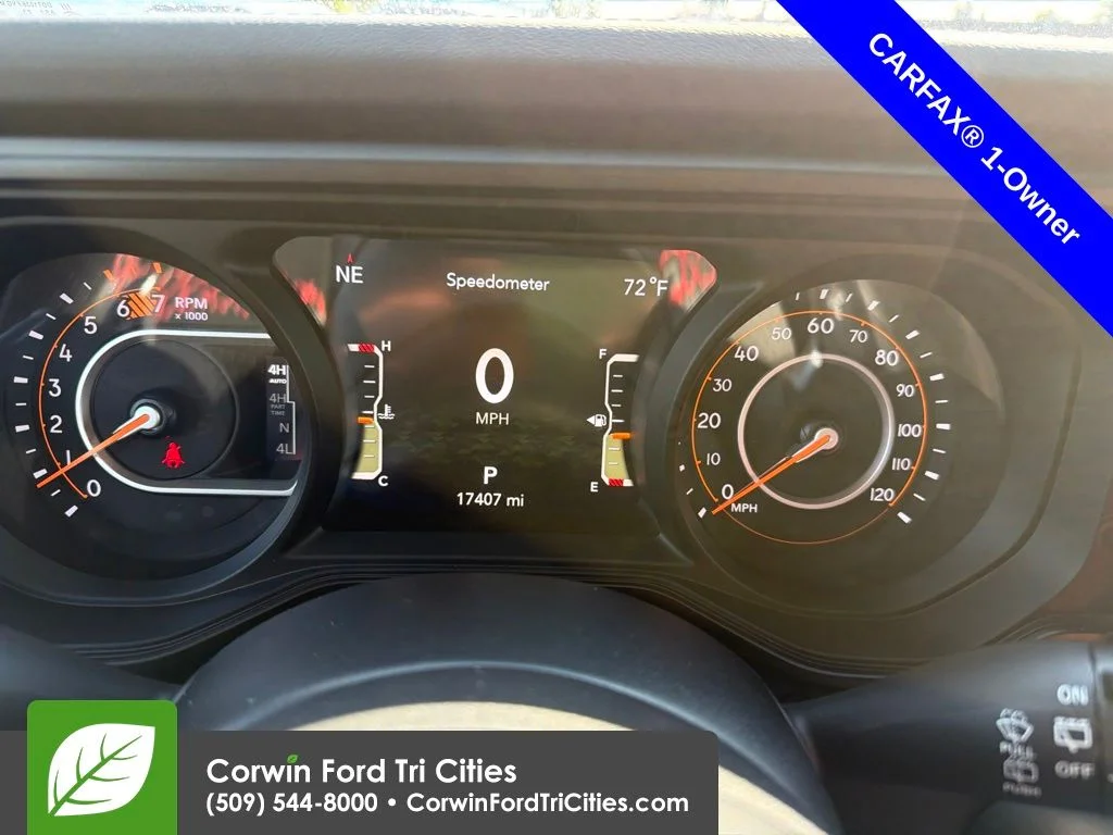 Used 2024 Bright White Clearcoat Jeep Rubicon 392 image 6