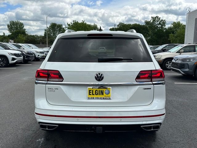 Certified Used 2023 White Volkswagen 3.6L V6 SEL Premium R-Line image 5