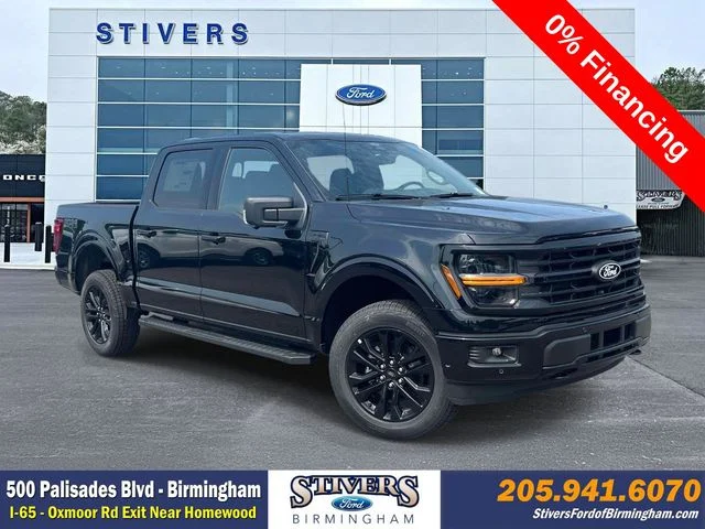 New 2026 Black Ford XLT image 1