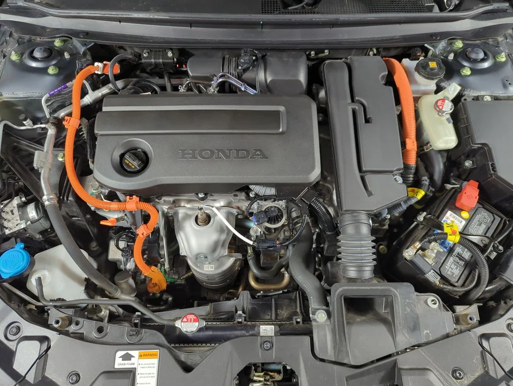 Certified Used 2024 Meteorite Gray Metallic Honda HYBRID TRG image 18