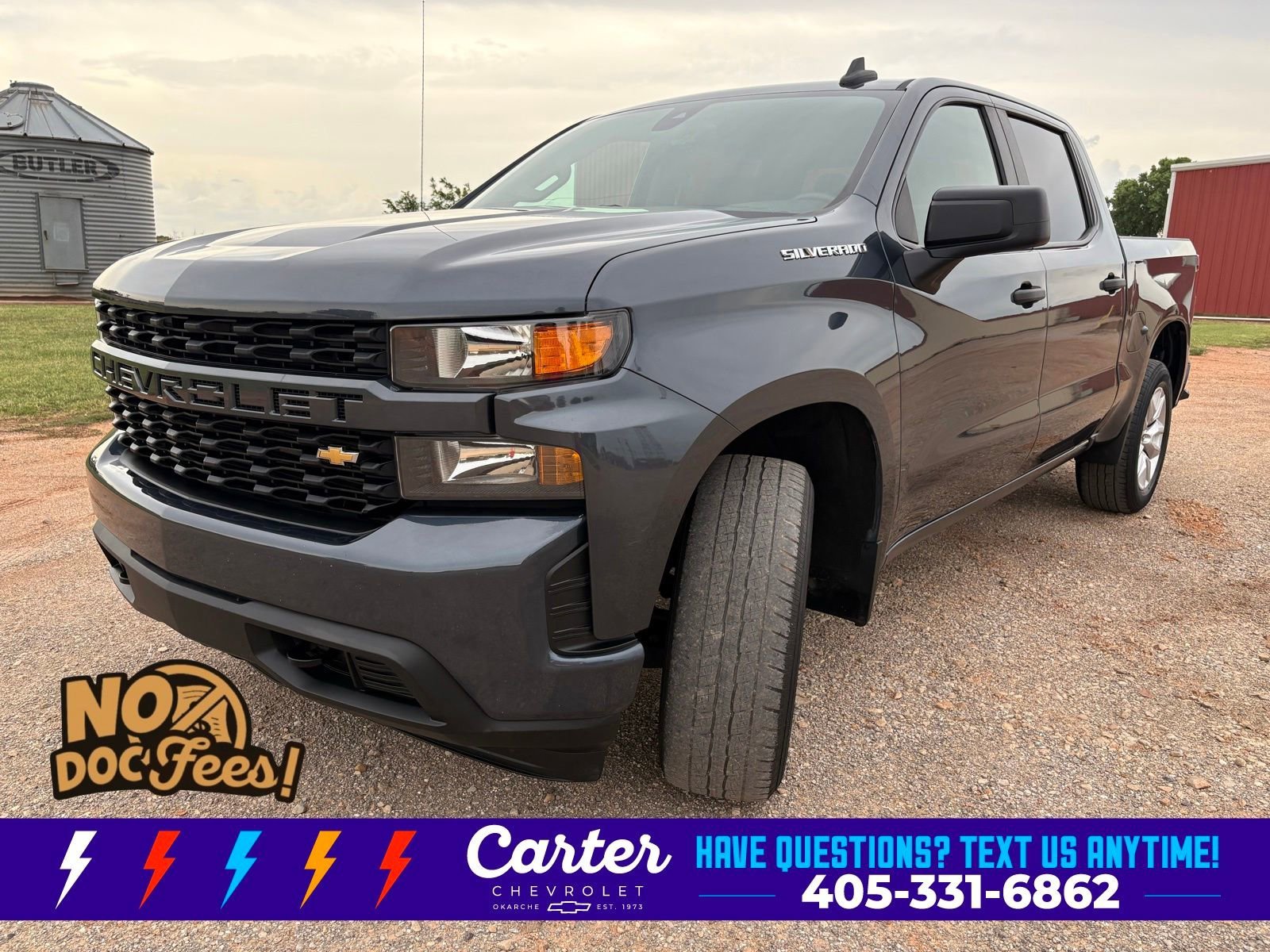 Used 2022 Shadow Gray Metallic Chevrolet Custom image 6