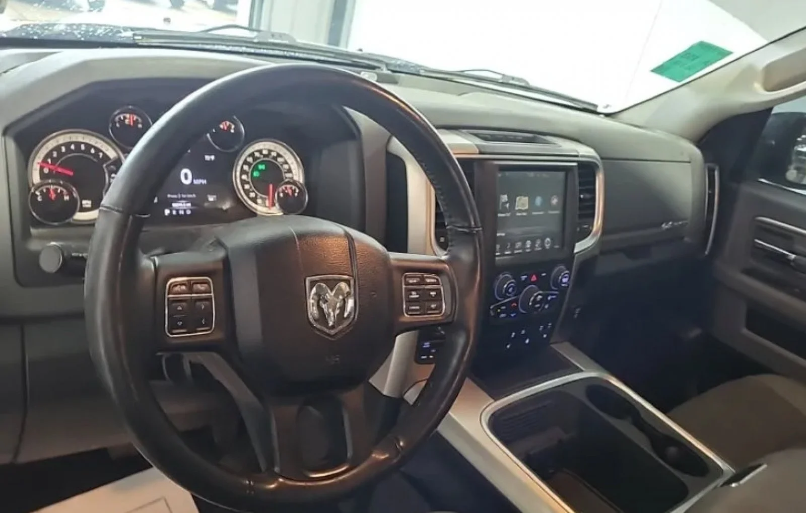 Used 2016 Bright White Clearcoat Ram Big Horn image 6