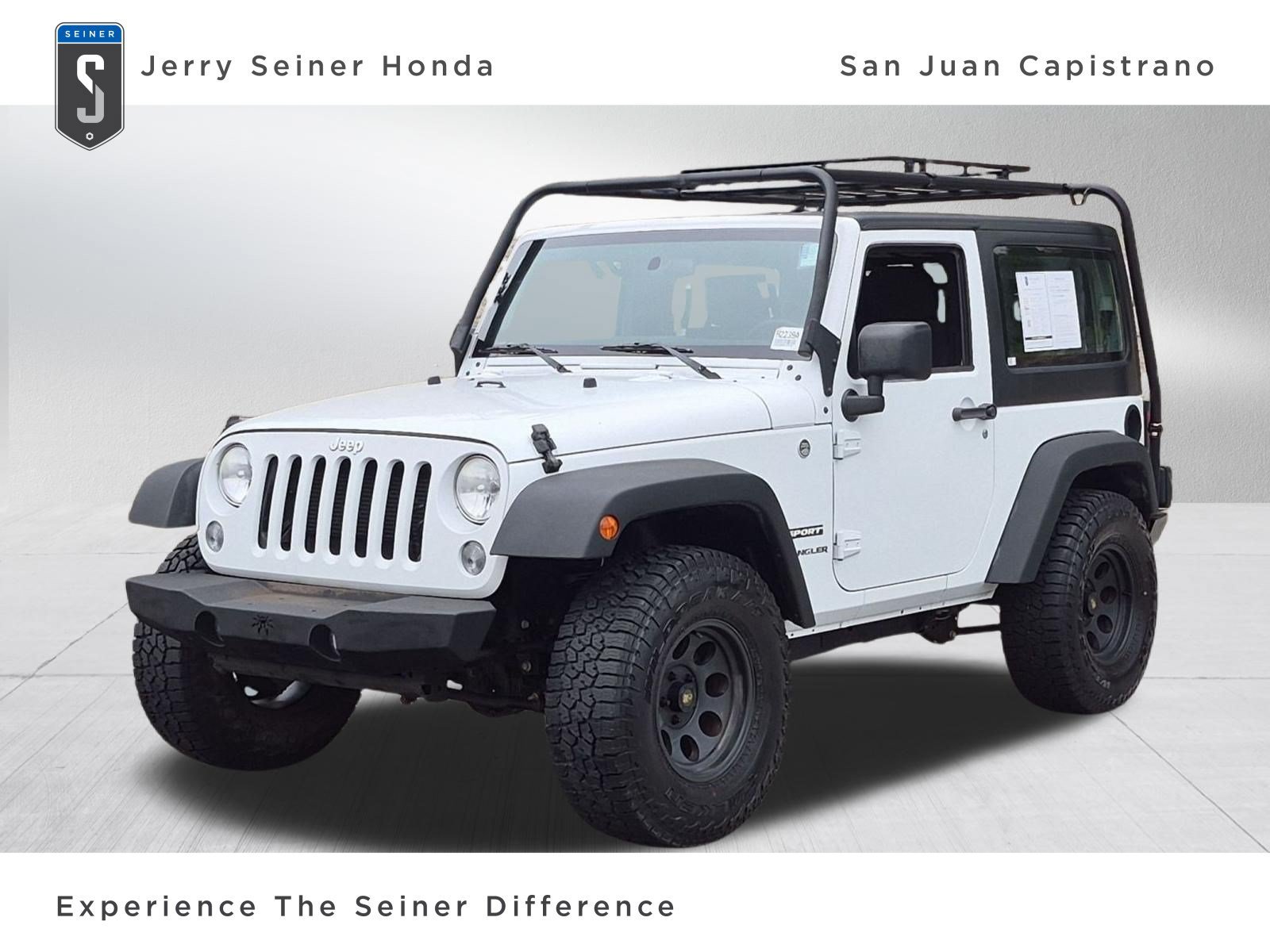 Used 2015 Bright White Clearcoat Jeep Sport image 1