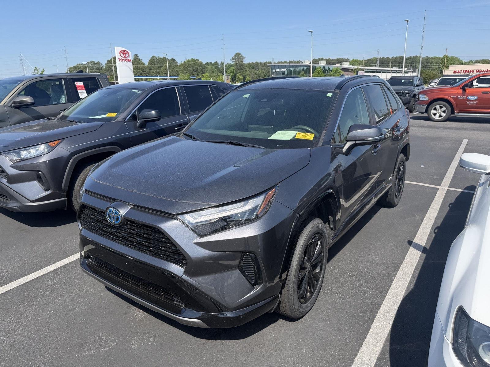 Used 2023 Magnetic Gray Metallic Toyota Hybrid SE image 16