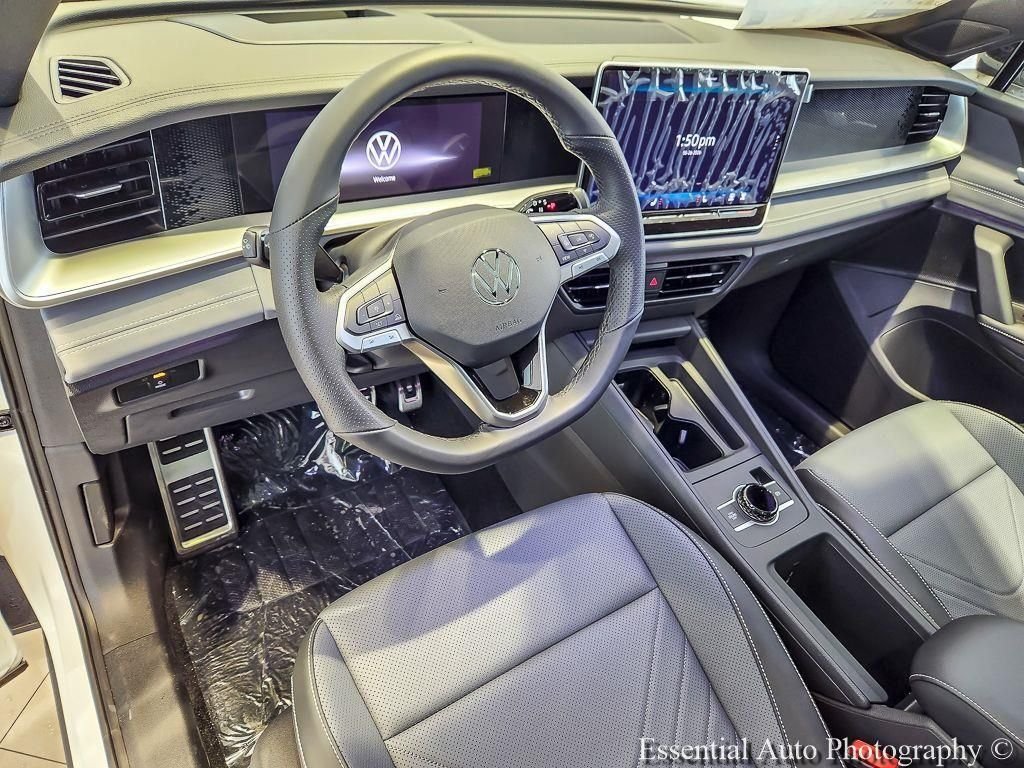 New 2026 Opal White W/Deep Black Roof Volkswagen 2.0T SE R-Line Black image 8