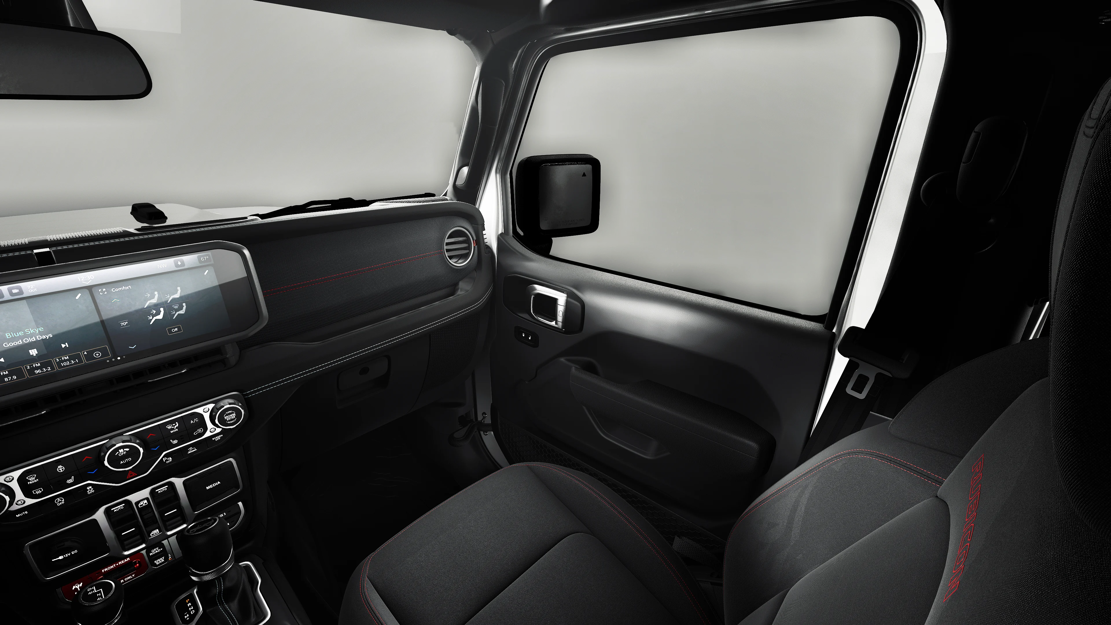 New 2027 Bright White Clear-Coat Paint Jeep Rubicon image 19