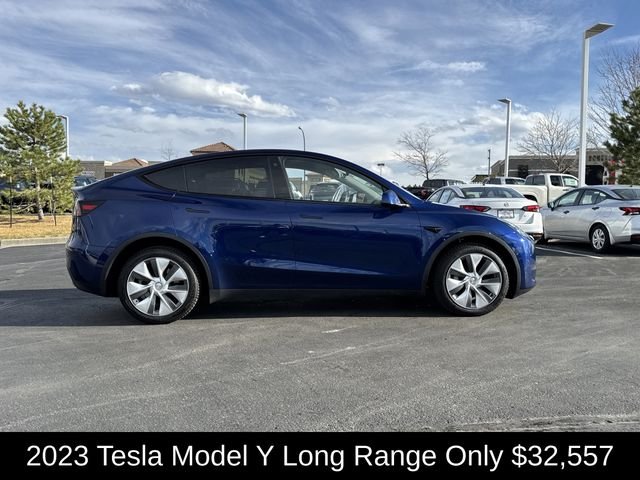 Used 2023 Tesla Model Y Long Range with VIN 7SAYGDEE2PA063137 for sale in Lakewood, CO