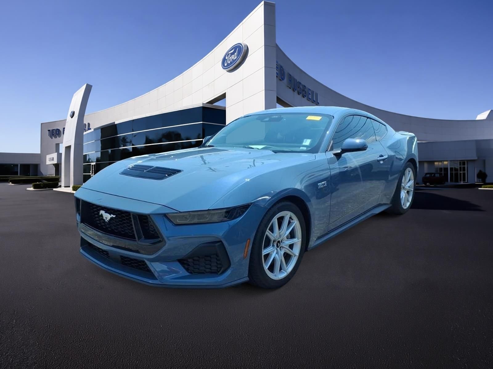 Used 2026 Vapor Blue Ford GT Premium image 1