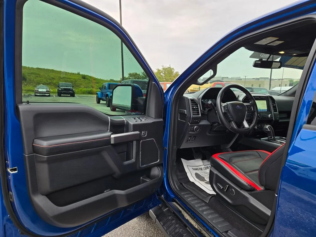 Used 2018 Blue Ford Lariat image 13
