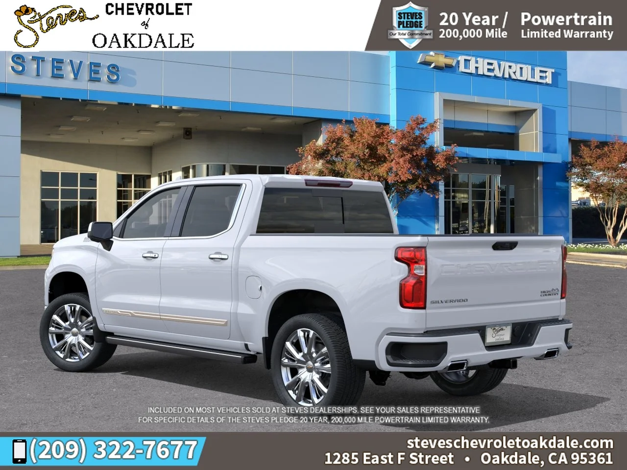 New 2026 Polar White Tricoat Chevrolet High Country image 3