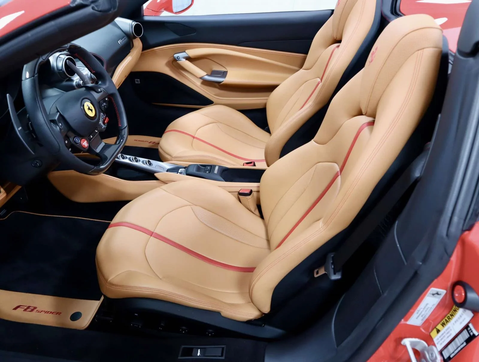Used 2022 Rosso Corsa Ferrari Convertible image 24