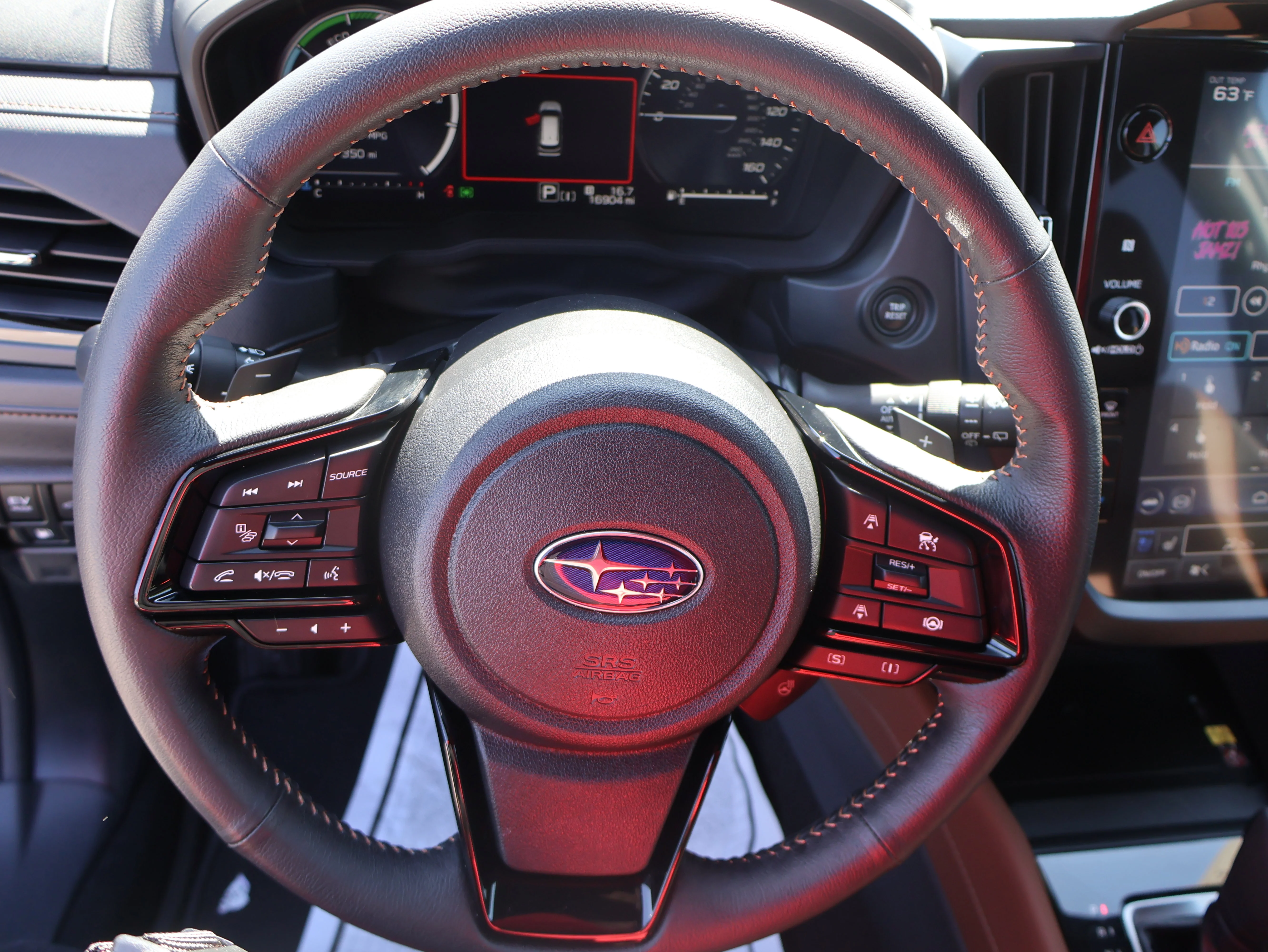 Used 2025 Magnetite Gray Metallic Subaru Touring Hybrid image 37