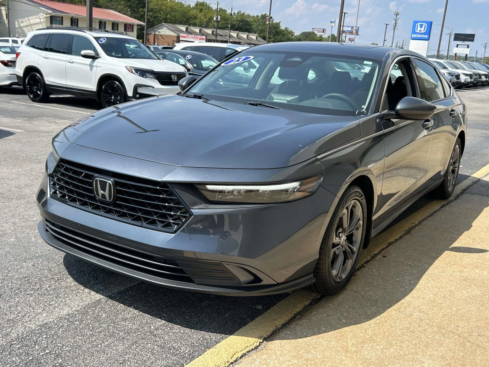 Used 2023 Gray Honda EX CVT image 4