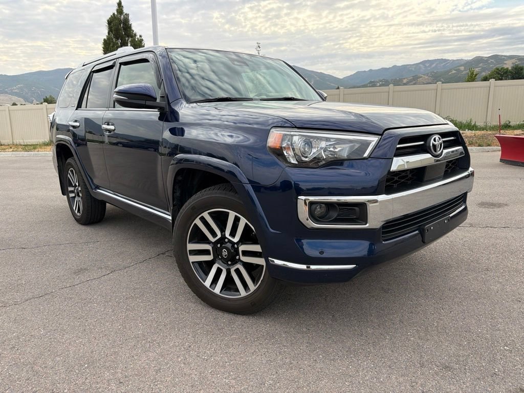 Used 2020 Nautical Blue Metallic Toyota Limited image 1