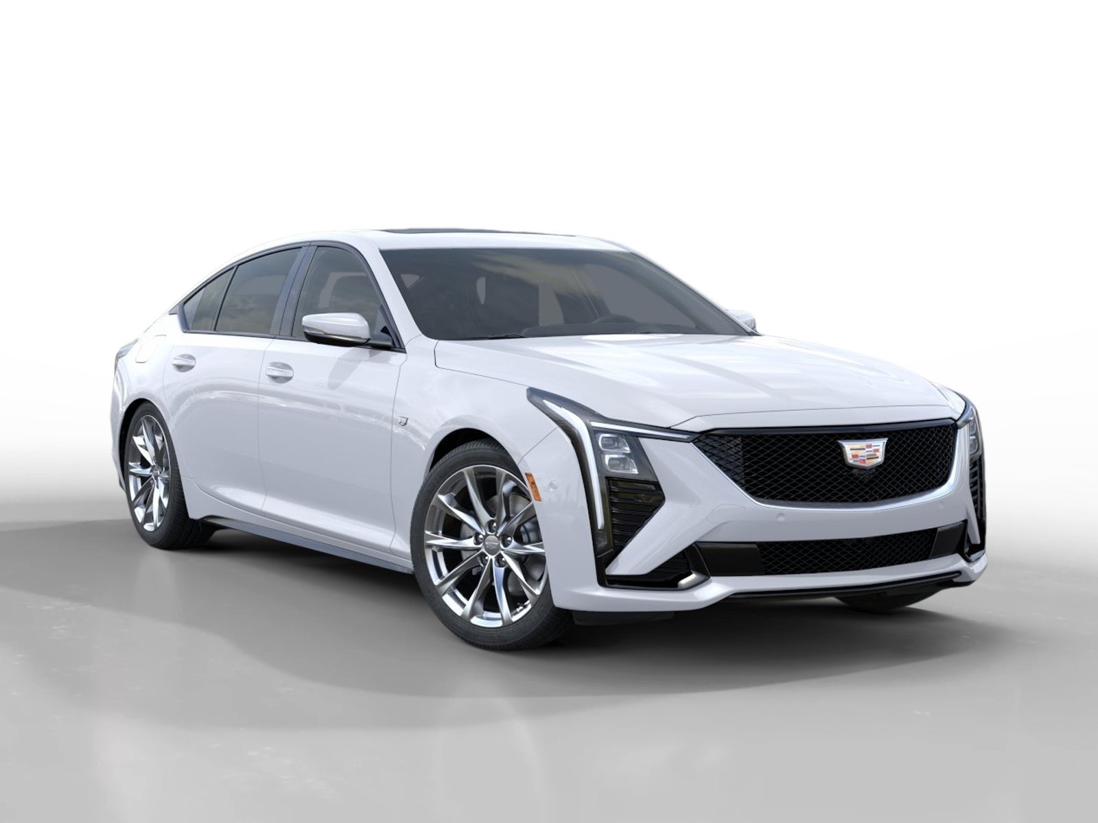 New 2026 Vibrant White Tricoat Cadillac Sport image 7