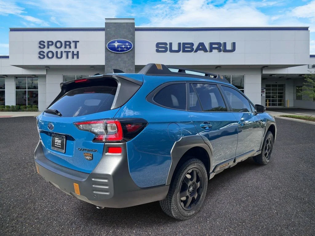 Used 2023 Blue Subaru Wilderness image 3