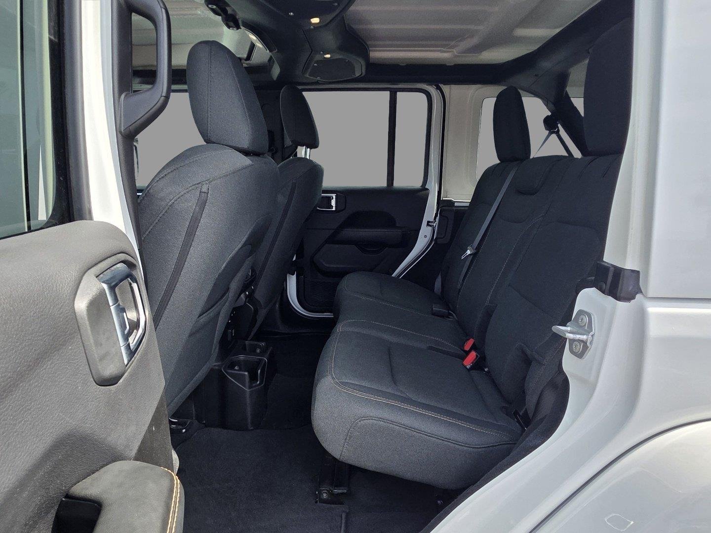 Used 2026 Bright White Clearcoat Jeep Sahara image 25