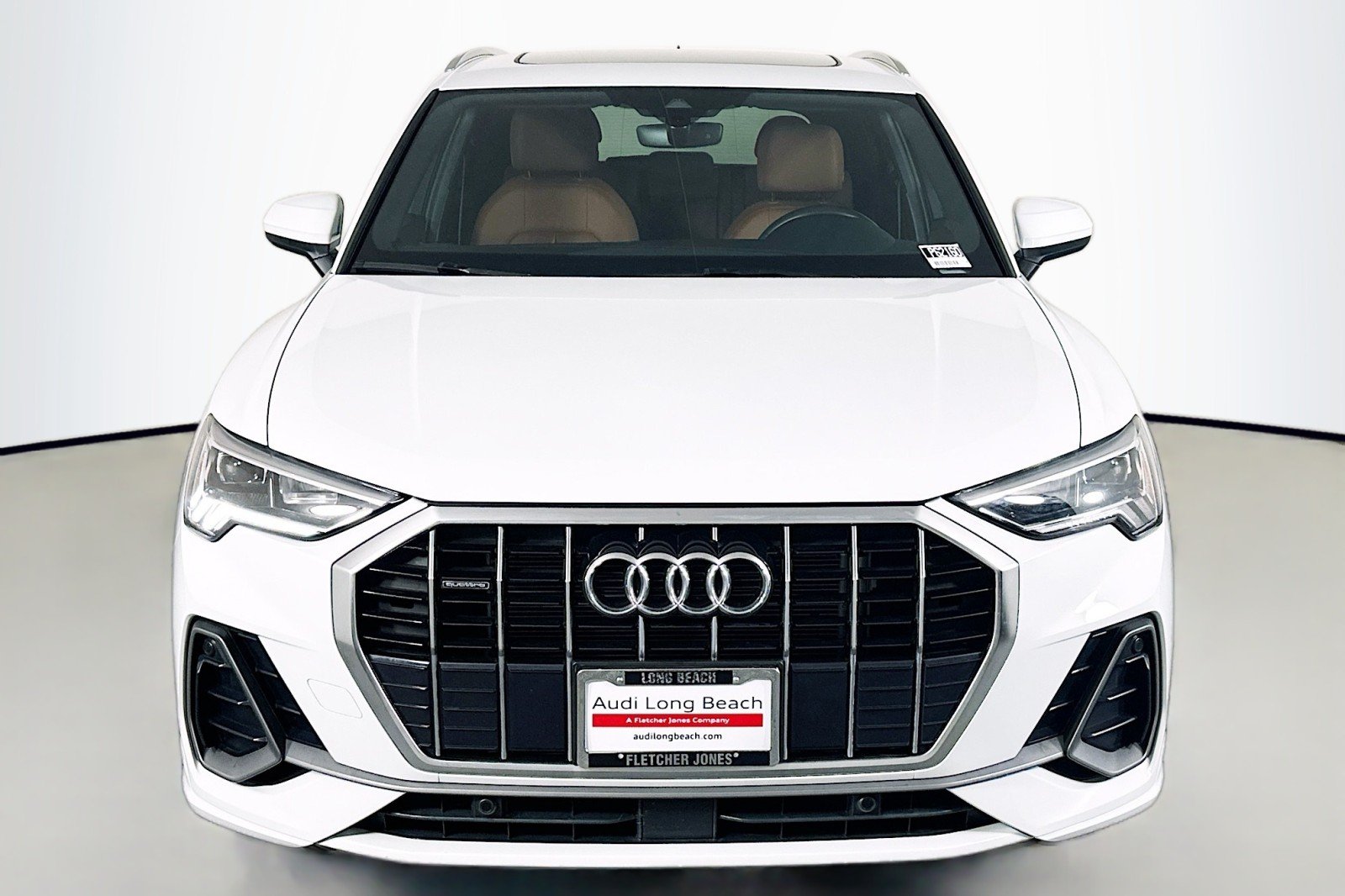 Used 2023 Glacier White Metallic Audi S line Premium image 2