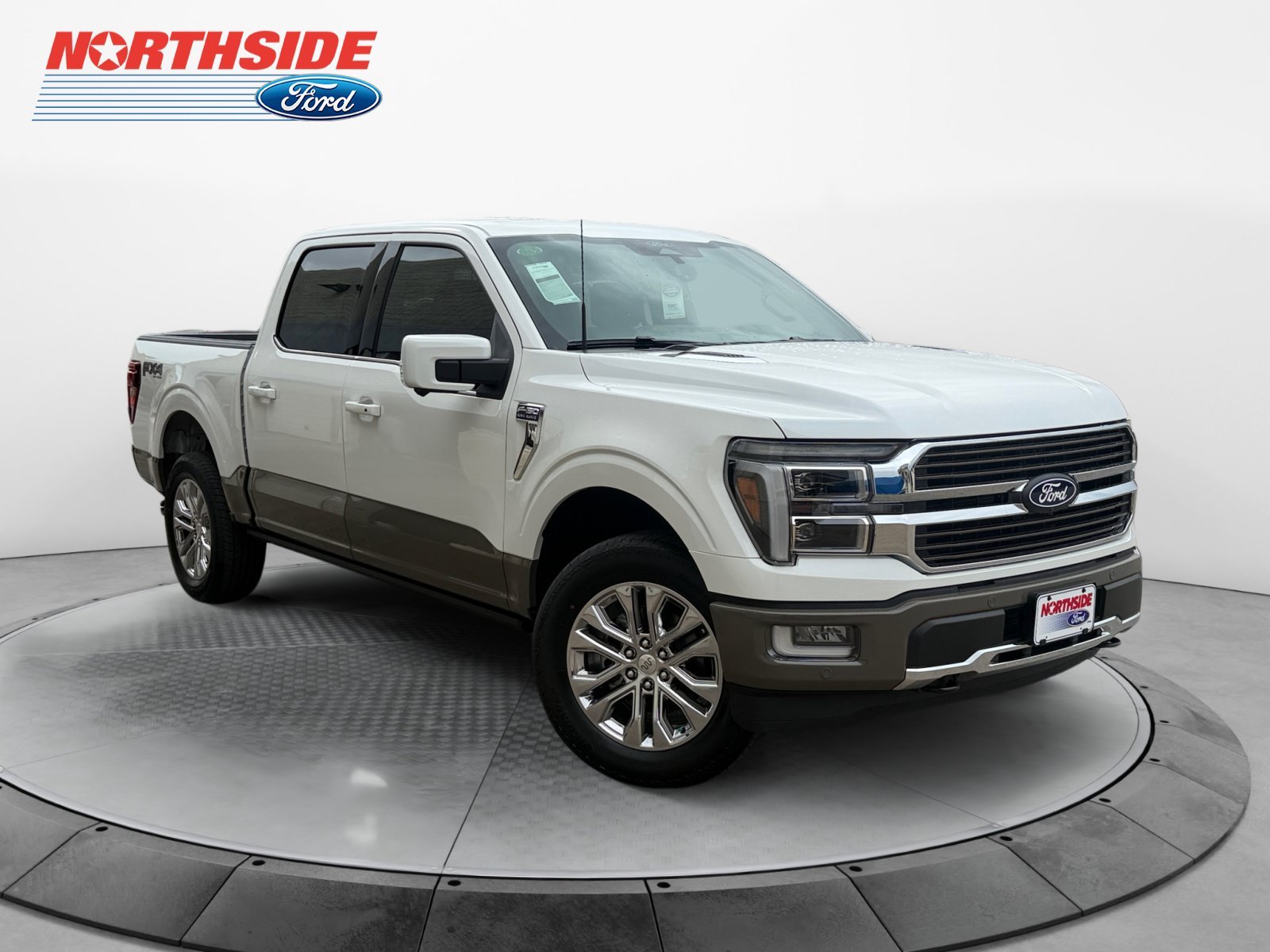 New 2026 Star White Metallic Tri-Coat Ford King Ranch image 1