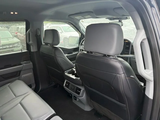 Used 2025 Antimatter Blue Metallic Ford Lariat image 43