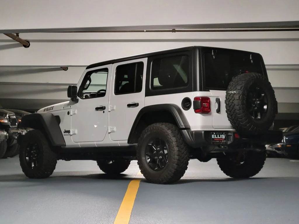 New 2026 Bright White Clear-Coat Exterior Paint Jeep Willys image 2