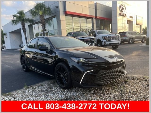 Used 2025 Black Toyota SE image 1