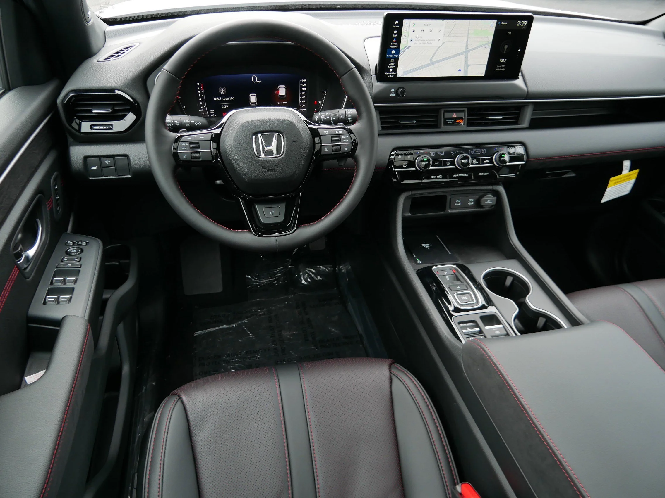 New 2026 Platinum White Pearl Honda Black Edition image 21