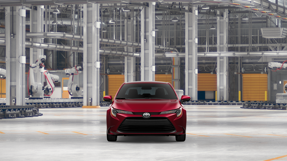 New 2026 Ruby Flare Pearl Toyota LE image 17