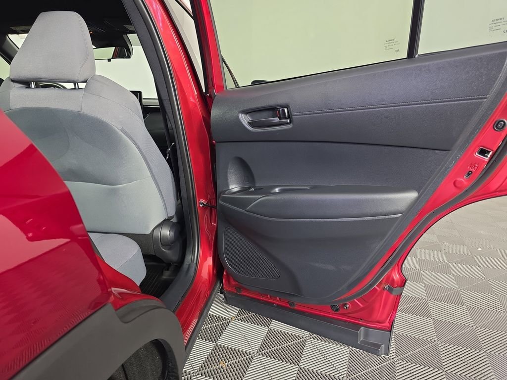 Used 2025 Red Toyota Hybrid SE image 30