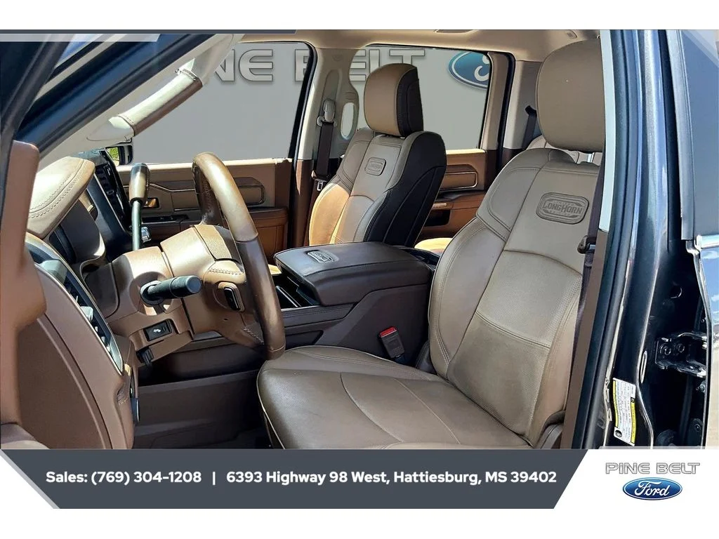 Used 2024 Granite Crystal Metallic Clearcoat Ram Longhorn image 19