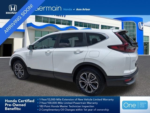 Certified Used 2022 Platinum White Pearl Honda EX image 7