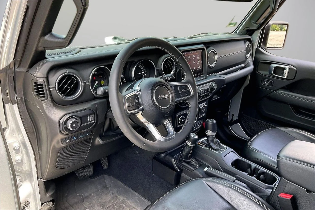 Certified Used 2023 Silver Jeep Sahara 4xe image 20